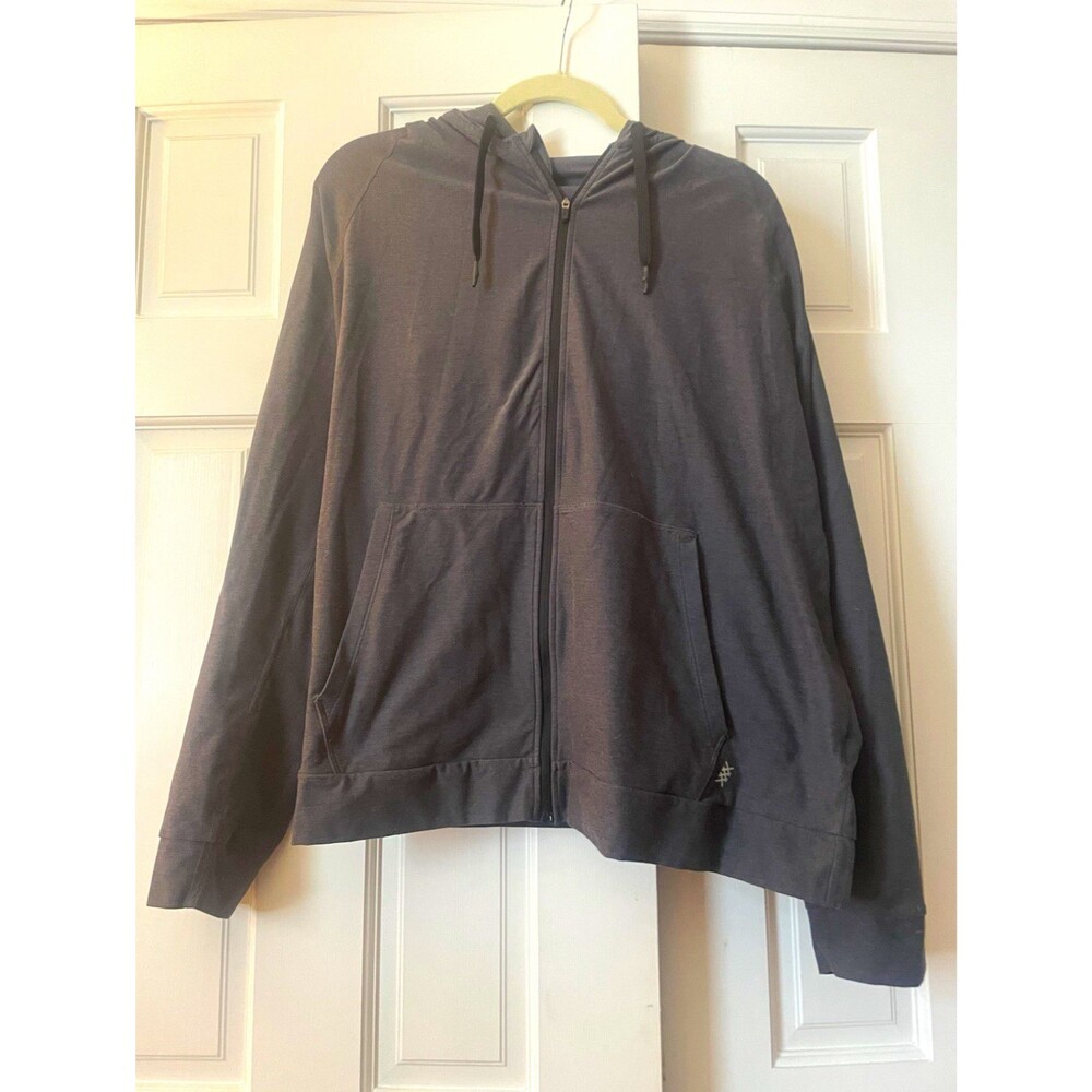 Rhone Men's XL Full Zip Performance Hoodie Dark Gray Jacket Athletic RN 141364